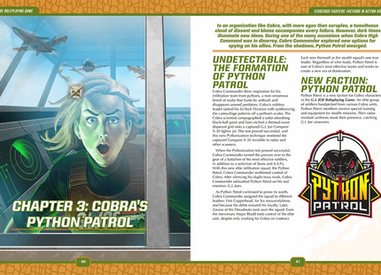 Gamers Guild AZ Renegade Game Studios G.I. JOE RPG Ferocious Fighters: Factions in Action Vol. 1 Sourcebook Renegade Game Studios