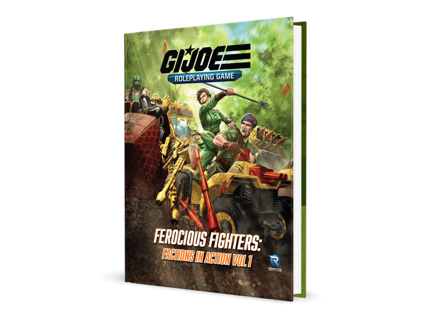 Gamers Guild AZ Renegade Game Studios G.I. JOE RPG Ferocious Fighters: Factions in Action Vol. 1 Sourcebook Renegade Game Studios