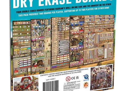 Gamers Guild AZ Renegade Game Studios Hadrian's Wall/The Anarchy Dry Erase Boards (Pre-Order) AGD