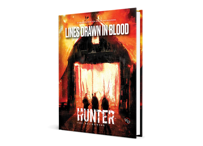 Gamers Guild AZ Renegade Game Studios Hunter: The Reckoning (5E) RPG: Lines Drawn in Blood Chronicle Book AGD