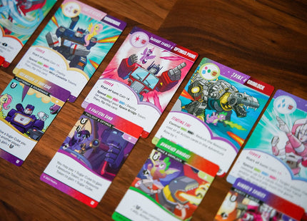 Gamers Guild AZ Renegade Game Studios My Little Pony Deck-Building Game Collision Course a Transformers Crossover Expansion Renegade Game Studios