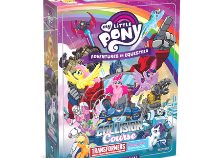 Gamers Guild AZ Renegade Game Studios My Little Pony Deck-Building Game Collision Course a Transformers Crossover Expansion Renegade Game Studios