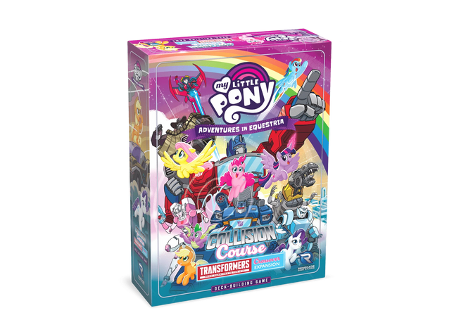Gamers Guild AZ Renegade Game Studios My Little Pony Deck-Building Game Collision Course a Transformers Crossover Expansion Renegade Game Studios