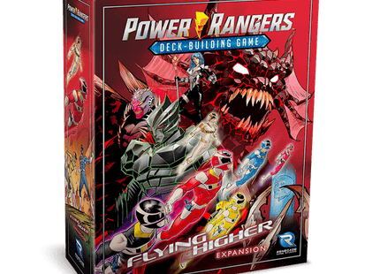 Gamers Guild AZ Renegade Game Studios Power Rangers Deck-Building Game Flying Higher Expansion Renegade Game Studios