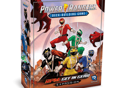 Gamers Guild AZ Renegade Game Studios Power Rangers Deck-Building Game RPM: Get In Gear Expansion Renegade Game Studios