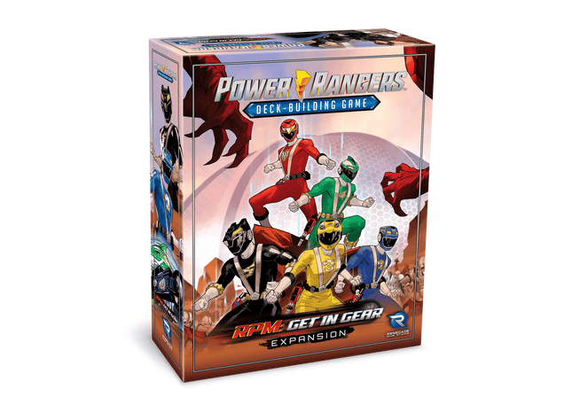 Gamers Guild AZ Renegade Game Studios Power Rangers Deck-Building Game RPM: Get In Gear Expansion Renegade Game Studios