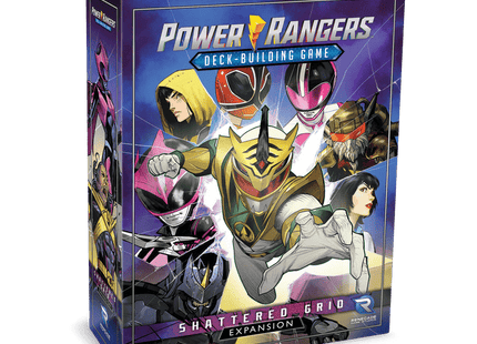 Gamers Guild AZ Renegade Game Studios Power Rangers Deck-Building Game Shattered Grid Expansion Renegade Game Studios