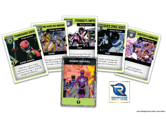 Gamers Guild AZ Renegade Game Studios Power Rangers: Heroes of the Grid Foot Soldier Promo Pack #1 Renegade Game Studios
