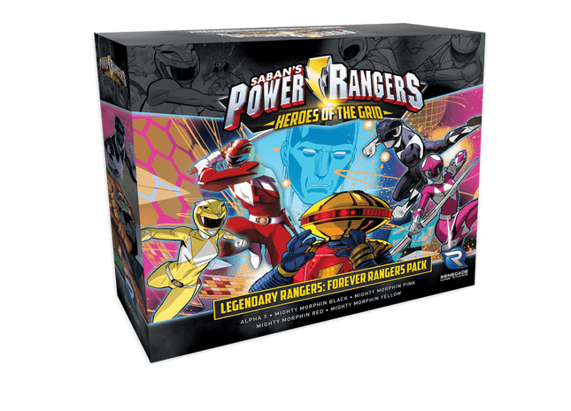 Gamers Guild AZ Renegade Game Studios Power Rangers: Heroes of the Grid Legendary Rangers: Forever Rangers Pack Renegade Game Studios