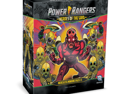 Gamers Guild AZ Renegade Game Studios Power Rangers: Heroes of the Grid Merciless Minions Pack #1 Renegade Game Studios