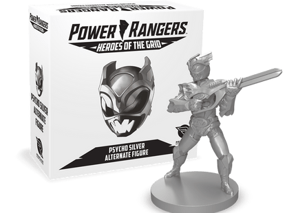 Gamers Guild AZ Renegade Game Studios Power Rangers: Heroes of the Grid Psycho Silver Alt Figure Renegade Game Studios