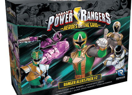 Gamers Guild AZ Renegade Game Studios Power Rangers: Heroes of the Grid Ranger Allies Pack #2 Renegade Game Studios