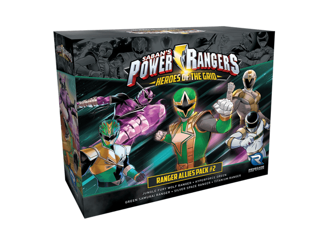 Gamers Guild AZ Renegade Game Studios Power Rangers: Heroes of the Grid Ranger Allies Pack #2 Renegade Game Studios