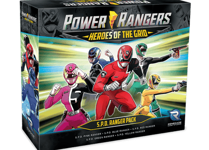 Gamers Guild AZ Renegade Game Studios Power Rangers: Heroes of the Grid S.P.D. Ranger Pack Renegade Game Studios