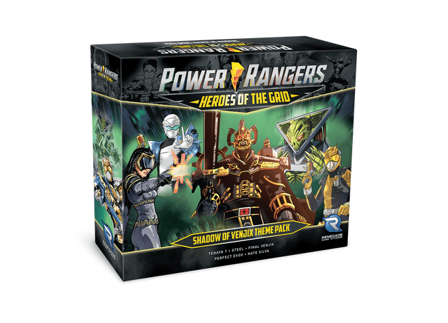 Gamers Guild AZ Renegade Game Studios Power Rangers: Heroes of the Grid Shadow of Venjix Theme Pack Renegade Game Studios