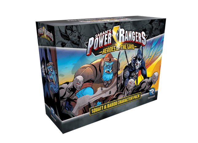 Gamers Guild AZ Renegade Game Studios Power Rangers: Heroes of the Grid Squatt & Baboo Character Pack Renegade Game Studios