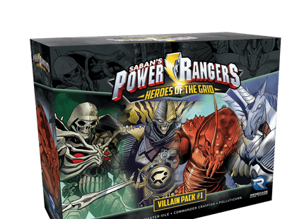 Gamers Guild AZ Renegade Game Studios Power Rangers: Heroes of the Grid Villain Pack #1 Renegade Game Studios