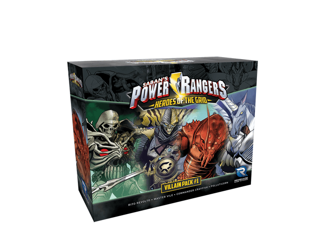 Gamers Guild AZ Renegade Game Studios Power Rangers: Heroes of the Grid Villain Pack #1 Renegade Game Studios