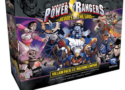 Gamers Guild AZ Renegade Game Studios Power Rangers: Heroes of the Grid Villain Pack #2 Machine Empire Renegade Game Studios