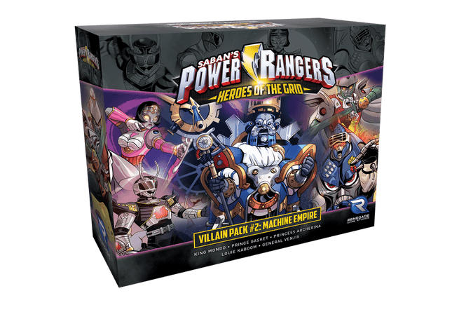 Gamers Guild AZ Renegade Game Studios Power Rangers: Heroes of the Grid Villain Pack #2 Machine Empire Renegade Game Studios