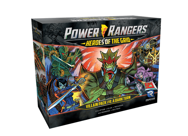 Gamers Guild AZ Renegade Game Studios Power Rangers: Heroes of the Grid Villain Pack #4 Renegade Game Studios