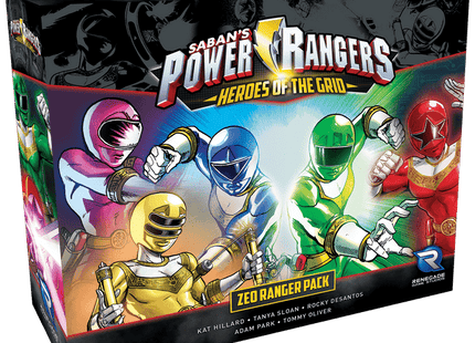 Gamers Guild AZ Renegade Game Studios Power Rangers: Heroes of the Grid Zeo Ranger Pack Renegade Game Studios