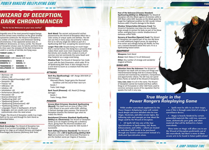 Gamers Guild AZ Renegade Game Studios Power Rangers Roleplaying Game - A Jump Through Time Sourcebook Renegade Game Studios