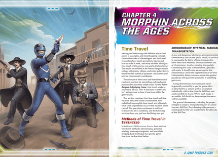 Gamers Guild AZ Renegade Game Studios Power Rangers Roleplaying Game - A Jump Through Time Sourcebook Renegade Game Studios