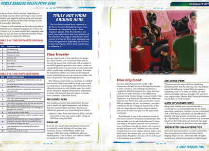 Gamers Guild AZ Renegade Game Studios Power Rangers Roleplaying Game - A Jump Through Time Sourcebook Renegade Game Studios