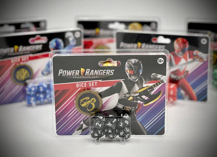 Gamers Guild AZ Renegade Game Studios Power Rangers Roleplaying Game Dice (Black) Renegade Game Studios