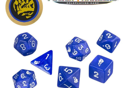 Gamers Guild AZ Renegade Game Studios Power Rangers Roleplaying Game Dice (Blue) Renegade Game Studios