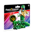 Gamers Guild AZ Renegade Game Studios Power Rangers Roleplaying Game Dice (Green) - Black Friday Renegade Game Studios