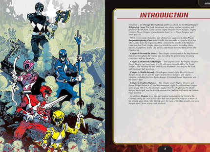 Gamers Guild AZ Renegade Game Studios Power Rangers: RPG - Through the Shattered Grid Sourcebook (Pre-Order) AGD