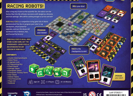 Gamers Guild AZ Renegade Game Studios Robo Rally Dice (Pre-Order) AGD