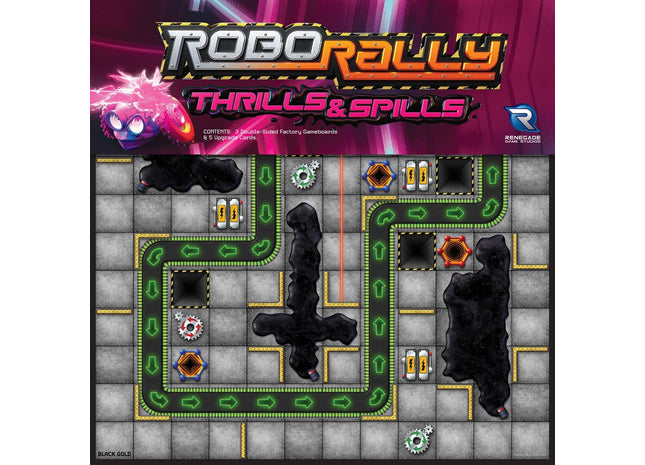 Gamers Guild AZ Renegade Game Studios Robo Rally: Thrills & Spills Expansion AGD