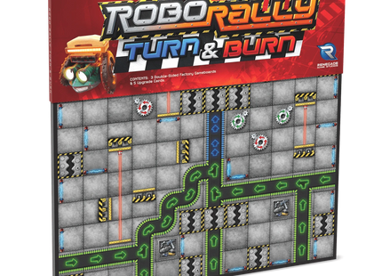 Gamers Guild AZ Renegade Game Studios Robo Rally Turn & Burn Expansion AGD