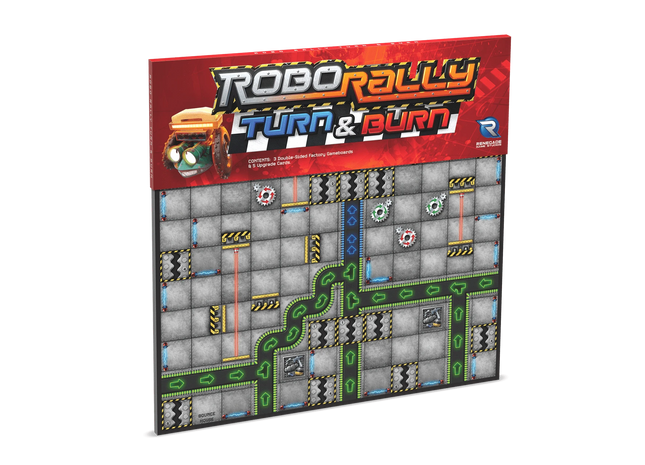 Gamers Guild AZ Renegade Game Studios Robo Rally Turn & Burn Expansion AGD