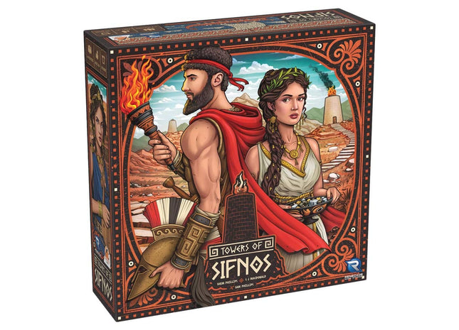 Gamers Guild AZ Renegade Game Studios Towers of Sifnos (Pre-Order) ACD Distribution