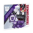 Gamers Guild AZ Renegade Game Studios Transformers Roleplaying Game Decepticon Dice Set - Purple Renegade Game Studios
