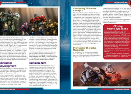 Gamers Guild AZ Renegade Game Studios Transformers RPG: Transformers One Sourcebook (Pre-Order) GTS