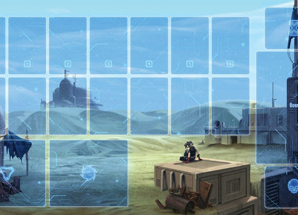 Gamers Guild AZ Renegade Game Studios Unstoppable Double-Sided Playmat (Solo Hero Series) Renegade Game Studios