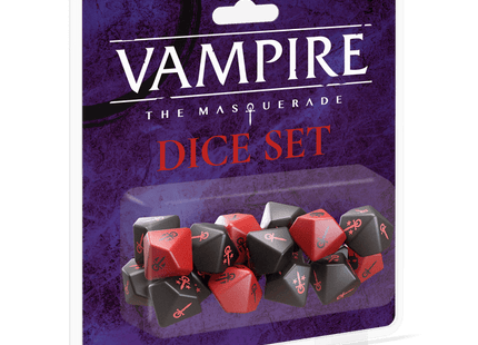 Gamers Guild AZ Renegade Game Studios Vampire: The Masquerade 5th Edition Dice Set Renegade Game Studios