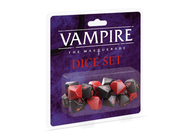 Gamers Guild AZ Renegade Game Studios Vampire: The Masquerade 5th Edition Dice Set Renegade Game Studios