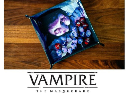 Gamers Guild AZ Renegade Game Studios Vampire The Masquerade: RPG - Acquired Taste Limited Dice & Tray Accessory Pack AGD