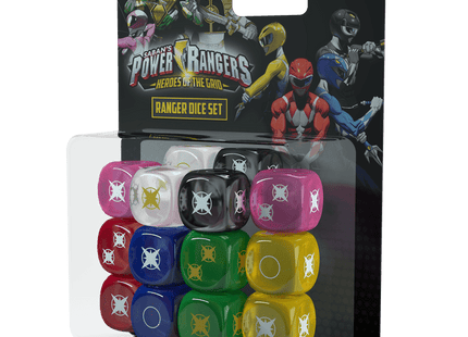 Gamers Guild AZ Renegade Games Studios Power Rangers: Heroes of the Grid Ranger Dice Set Renegade Games Studios