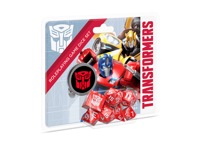 Gamers Guild AZ Renegade Games Studios Transformers Roleplaying Game Dice Set Renegade Games Studios