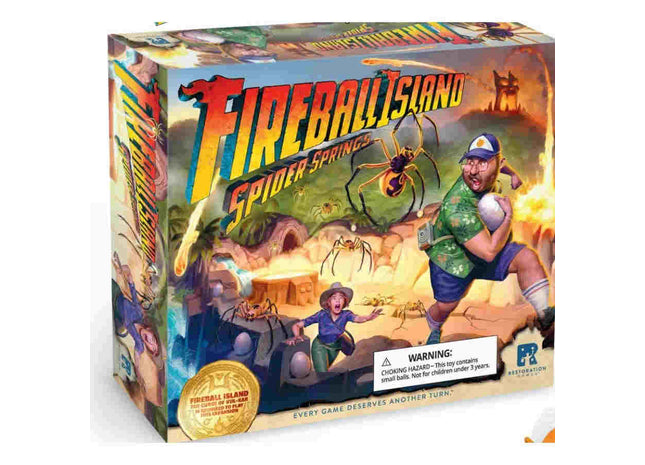 Gamers Guild AZ Restoration Games Fireball Island: Spider Springs (Pre-Order) GTS
