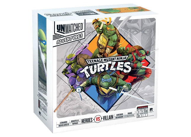 Gamers Guild AZ Restoration Games Unmatched Adventures: Teenage Mutant Ninja Turtles (Pre-Order) ACD Distribution