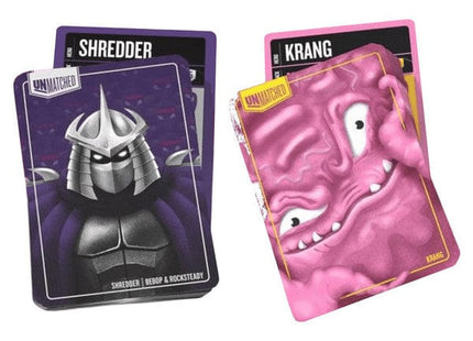 Gamers Guild AZ Restoration Games Unmatched Adventures: Teenage Mutant Ninja Turtles - Shredder / Krang Hero Deck Expansion (Pre-Order) ACD Distribution