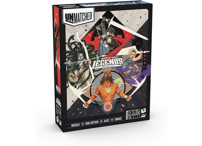 Gamers Guild AZ Restoration Games Unmatched: Battle Of Legends, Volume One GTS